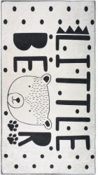 Vitaus Fekete-fehér mosható gyerek szőnyeg 100x160 cm Little Bear - Vitaus