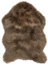 Tiseco Home Studio Sheepskin sötétbarna műszőrme szőnyeg, 60 x 90 cm - Tiseco Home Studio