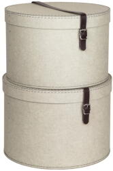 Bigso Rut 2 db-os bézs doboz szett - Bigso Box of Sweden