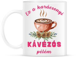 printfashion karácsony kávé - Bögre - Fehér (17764550)