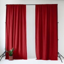 Linen Tales Piros len függöny 140x200 cm Lava Falls - Linen Tales - bonami - 26 050 Ft