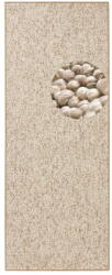 Hanse Home Világosbarna futószőnyeg 80x300 cm Wolly - BT Carpet