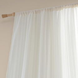 Pineapple Elephant Fehér pamut fényáteresztő függöny 140x137 cm Zofia Broderie Anglaise - Pineapple Elephant