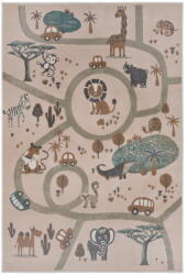 Hanse Home Bézs gyerek szőnyeg 120x170 cm Animal Park - Hanse Home
