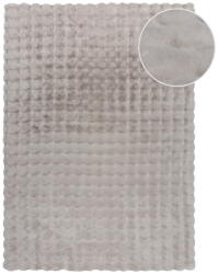 Flair Rugs Világosszürke szintetikus szőrme szőnyeg 160x230 cm Waffle Faux Fur - Flair Rugs