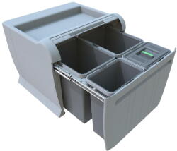 Elletipi Szelektív beépíthető szemetes 18 + 18 + 8 + 8 l City - Elletipi