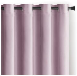 Restilo Világos rózsaszín bársony dimout (részleges sötétítő) függöny 140x245 cm Eyelets - Restilo