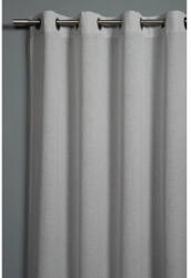 Sehlbach Szürke függöny 140x245 cm Len Uni - Sehlbach
