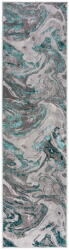Flair Rugs Szürke-türkiz futószőnyeg 60x230 cm Marbled - Flair Rugs