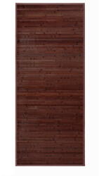 Casa Selección Sötétbarna bambusz szőnyeg 75x175 cm - Casa Selección