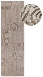 Elle Decoration Bézs futószőnyeg 80x240 cm Chappe Beige - Elle Decoration