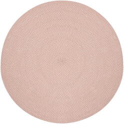 Kave Home Rózsaszín kerek kültéri-beltéri szőnyeg újrahasznosított szálakból ø 150 cm Rodhe - Kave Home