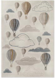 Hanse Home Krémszínű gyerek szőnyeg 120x170 cm Hot Air Balloon - Hanse Home