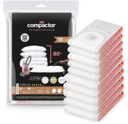 Compactor Vákuumzsák készlet 10 db-os Premium Valve L - Compactor