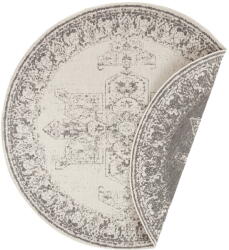 Hanse Home Borbon szürke-krémszínű kültéri szőnyeg, ø 140 cm - NORTHRUGS