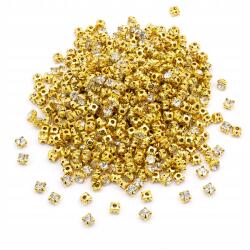 MIXFORM Varrható strasszok Üveg Sárgaréz 5.8-6x5mm 720db (13WB28126)