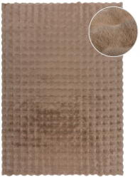 Flair Rugs Barna szintetikus szőrme szőnyeg 160x230 cm Waffle Faux Fur - Flair Rugs