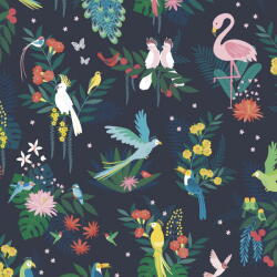 Lilipinso Gyerek tapéta 10 m x 50 cm Birds Carnival - Lilipinso