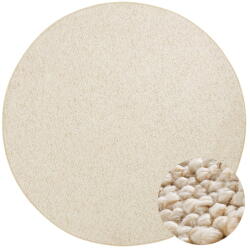 Hanse Home Krémszínű kerek szőnyeg ø 200 cm Wolly - BT Carpet