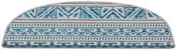 Vitaus Kék lépcsőszőnyeg szett 16 db-os 20x65 cm Cottage Warmth - Vitaus