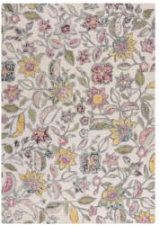 Flair Rugs Krémszínű kézi szövésű gyapjú szőnyeg 160x230 cm Tania Floral - Flair Rugs