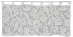 Sehlbach Fehér-szürke fényáteresztő függöny 120x45 cm Calista - Sehlbach