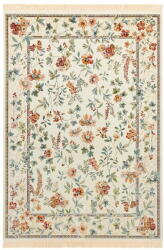 Hanse Home Krémszínű viszkóz szőnyeg 95x140 cm Oriental Flowers - Nouristan