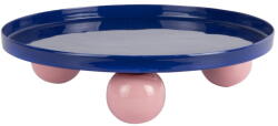 PT LIVING Fém dekoratív tálca ø 25 cm Double Funky - PT LIVING