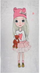Vitaus Mosható gyerek szőnyeg 100x160 cm Cute Girl and the Bear - Vitaus