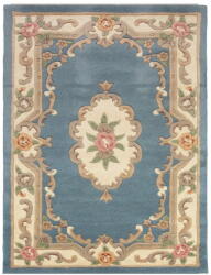 Flair Rugs Aubusson kék gyapjú szőnyeg, 120 x 180 cm - Flair Rugs