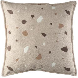 Wigiwama Világosbarna buklé-zsenília párna gyerek kanapéhoz Terrazzo Block - Wigiwama