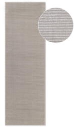 Elle Decoration Szürke-krémszínű futószőnyeg 80x240 cm Perles Dolomite - Elle Decoration