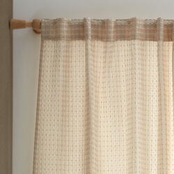 Pineapple Elephant Bézs fényáteresztő függöny 140x229 cm Muscat Waffle - Pineapple Elephant