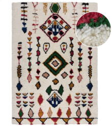 Flair Rugs Krémszínű kézi szövésű gyapjú szőnyeg 160x230 cm Moroccan Fes - Flair Rugs