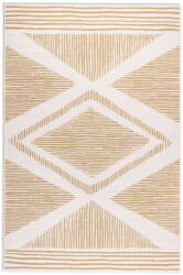 Elle Decoration Okkersárga-krémszínű kültéri szőnyeg 160x230 cm Gemini - Elle Decoration