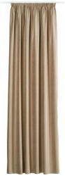 Mendola Fabrics Bézs bársony függöny 140x260 cm Novara - Mendola Fabrics