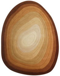 Flair Rugs Téglavörös gyapjú szőnyeg 200x290 cm Puddle Ombre Wool - Flair Rugs