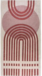 Vitaus Piros-fehér mosható szőnyeg 80x150 cm - Vitaus