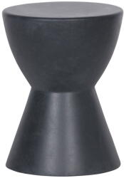 WOOOD Dover antracitszürke kültéri tárolóasztal, ø 35 cm - WOOOD