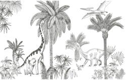 Lilipinso Gyerek tapéta 400 cm x 248 cm Jurassic Period - Lilipinso