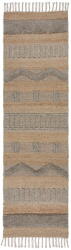 Flair Rugs Világosszürke-natúr színű futószőnyeg 60x230 cm Medina - Flair Rugs