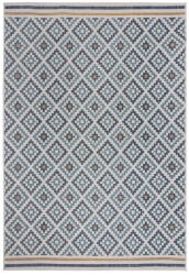 Flair Rugs Sárga-kék kültéri-beltéri szőnyeg 200x290 cm Zia Trellis - Flair Rugs