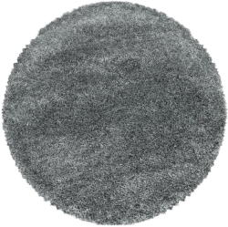 Ayyildiz Szürke kerek szőnyeg ø 200 cm Fluffy - Ayyildiz Carpets