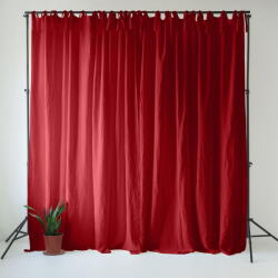 Linen Tales Piros len függöny 140x200 cm Lava Falls - Linen Tales - bonami - 30 820 Ft