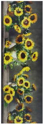 Universal Ricci Sunflowers futószőnyeg, 52 x 200 cm - Universal