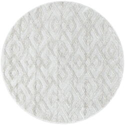 Ayyildiz Carpets Krémszínű kerek szőnyeg ø 120 cm Pisa - Ayyildiz Carpets