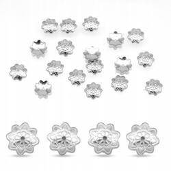 MIXFORM Rozsdamentes acél rátétek gyöngyökhöz 7x1.5mm 20db (13WB16548)