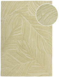 Flair Rugs Zöld gyapjú szőnyeg 200x290 cm Lino Leaf - Flair Rugs