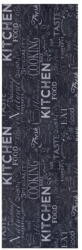 Hanse Home Fekete futószőnyeg 50x150 cm Wild Kitchen Board - Hanse Home