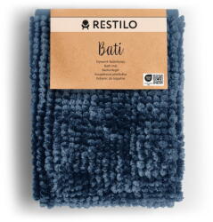 Restilo Bati sötétkék fürdőszobai kilépő, 50 x 70 cm - AmeliaHome